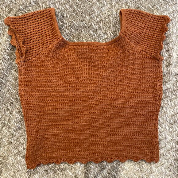 Astr The Label Crochet Crop Top - Picture 2 of 5